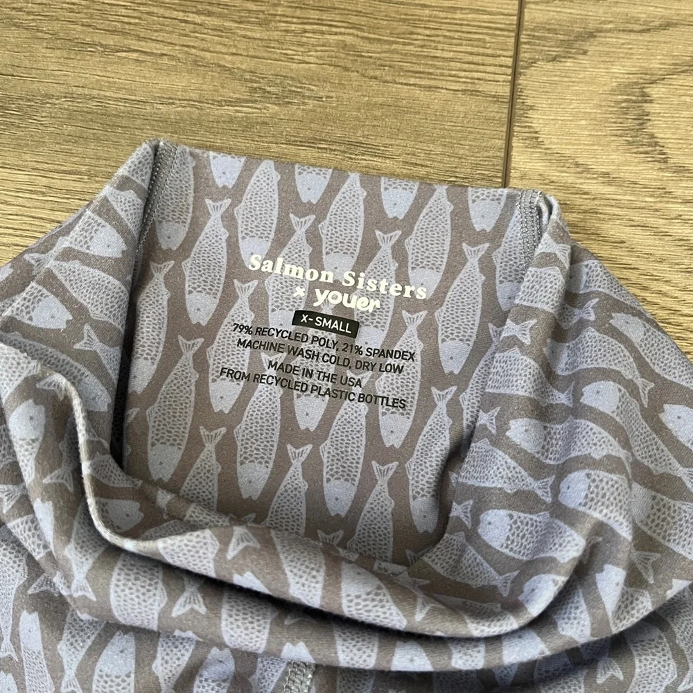 Salmon Sisters x Youer Leggings - Picture 4 of 4